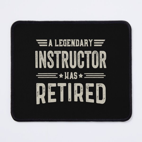 Item preview, The Legendary instructor Has Retired T Shirt, instructor Retirement Party Gift, Legend, Retiring Birthday Christmas Gift designed and sold by xlnv.
