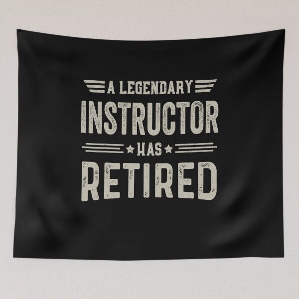 Item preview, The Legendary instructor Has Retired T Shirt, instructor Retirement Party Gift, Legend, Retiring Birthday Christmas Gift designed and sold by xlnv.