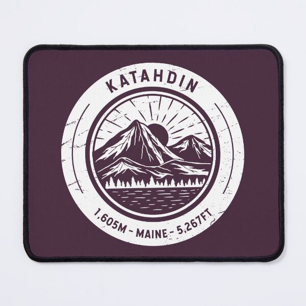 Item preview, Katahdin Maine | Hiking | Skiing designed and sold by KrisSidDesigns.