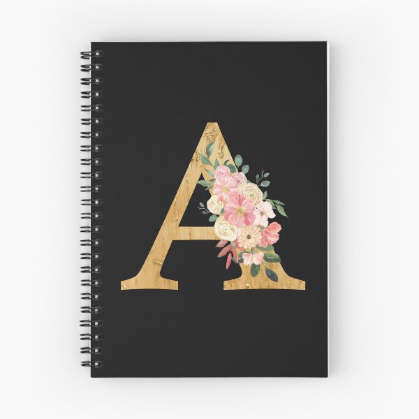 Item preview,   Letter A Floral Design designed and sold by DoodlesnPoodles.