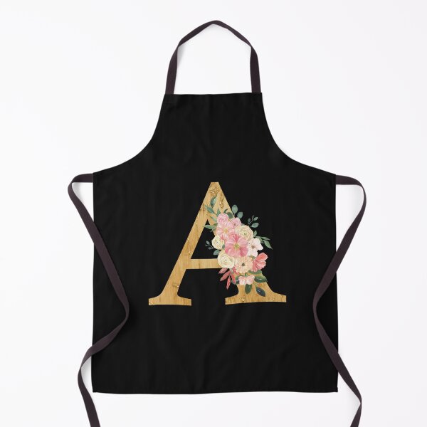 Item preview,   Letter A Floral Design designed and sold by DoodlesnPoodles.