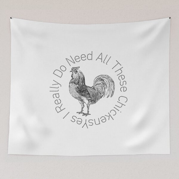 Item preview, Yes I Really Do Need All These Chickens designed and sold by stalin-LB.