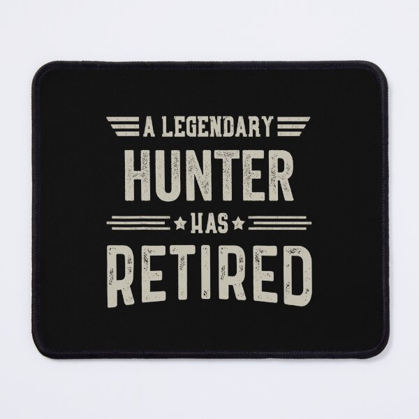 Item preview, The Legendary hunter Has Retired T Shirt, hunter Retirement Party Gift, Legend, Retiring Birthday Christmas Gift designed and sold by xlnv.