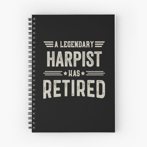 Item preview, The Legendary harpist Has Retired T Shirt, harpist Retirement Party Gift, Legend, Retiring Birthday Christmas Gift designed and sold by xlnv.