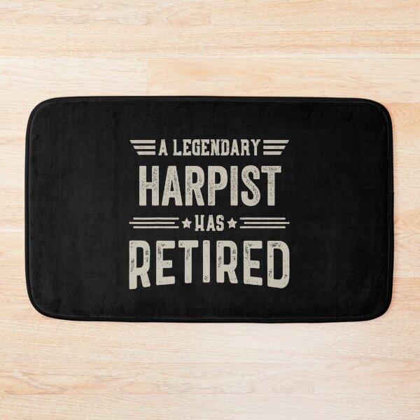 Item preview, The Legendary harpist Has Retired T Shirt, harpist Retirement Party Gift, Legend, Retiring Birthday Christmas Gift designed and sold by xlnv.
