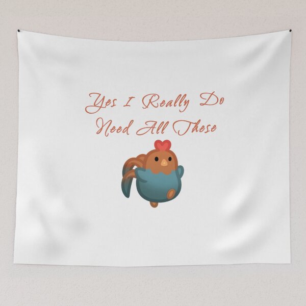 Item preview, Yes I Really Do Need All These Chickens designed and sold by stalin-LB.