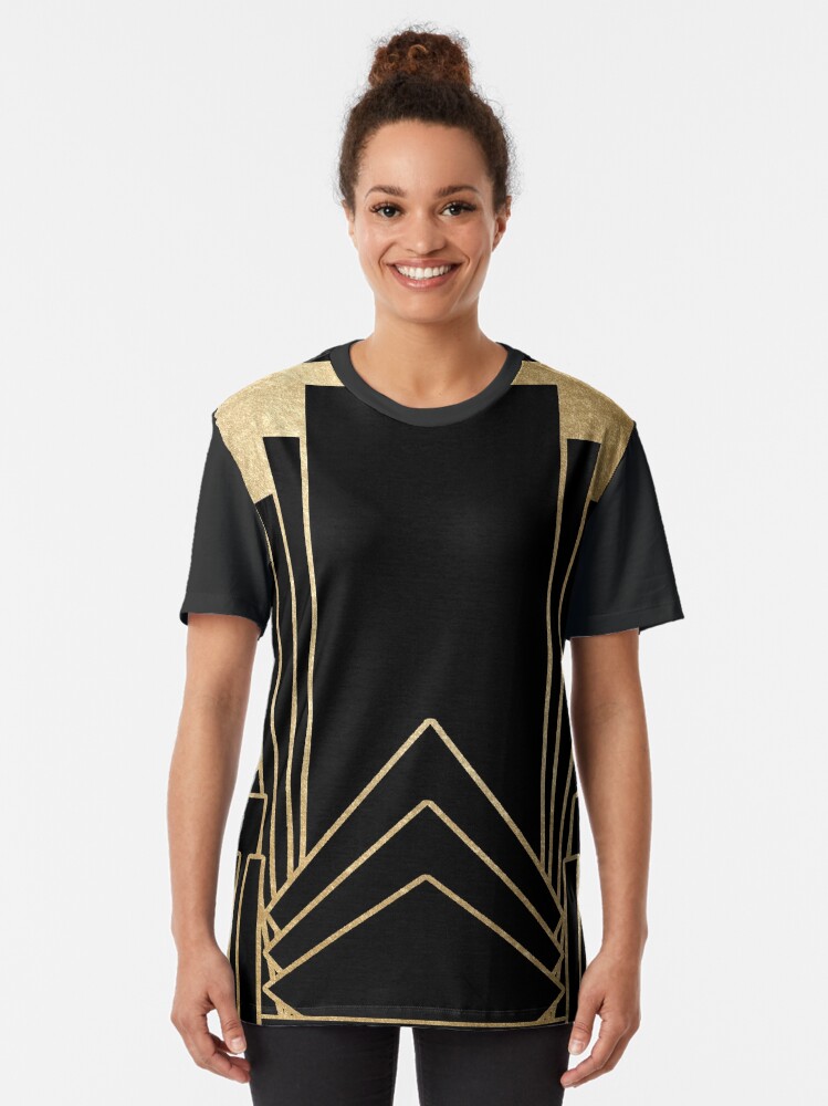 "Art deco design" T-shirt by peggieprints | Redbubble