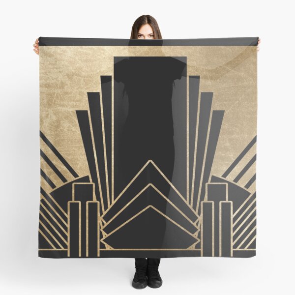 Art deco design Scarf