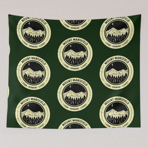 Item preview, Mount Mansfield Vermont | Hiking | Skiing designed and sold by KrisSidDesigns.