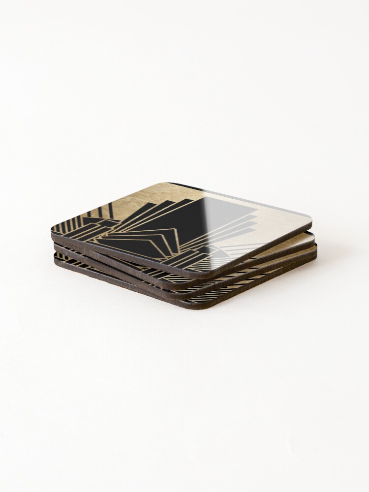 Alternate view of Art deco design Coasters (Set of 4)