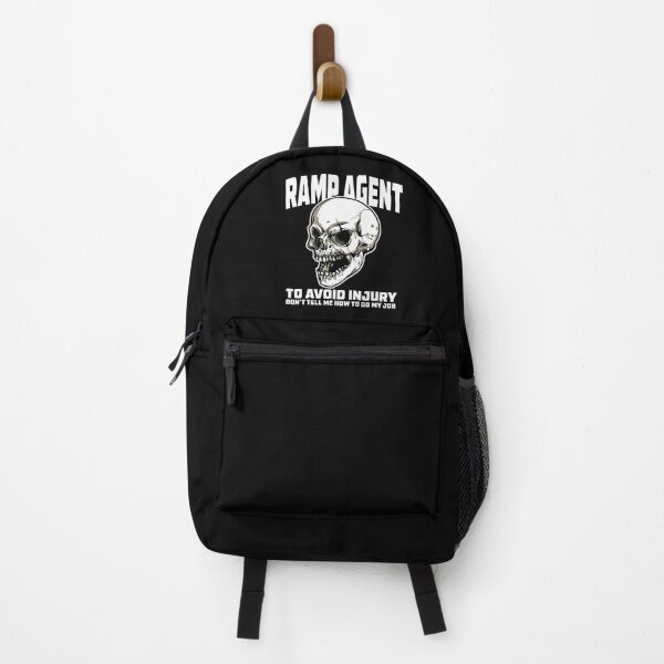 Item preview, Funny Ramp Agent Sarcastic Quote with Skull designed and sold by Ikaroots.