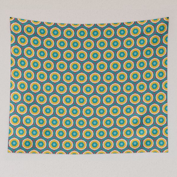 Item preview, Heartening and Audacious Sunshiny-Colored Regular Pattern 94 designed and sold by Shape-And-Color.