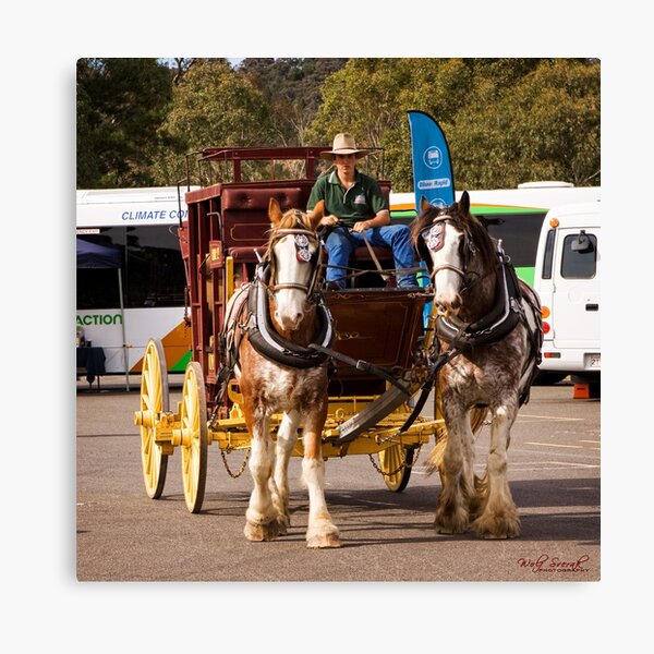 2 HP from the "Good Old Days" Canvas Print