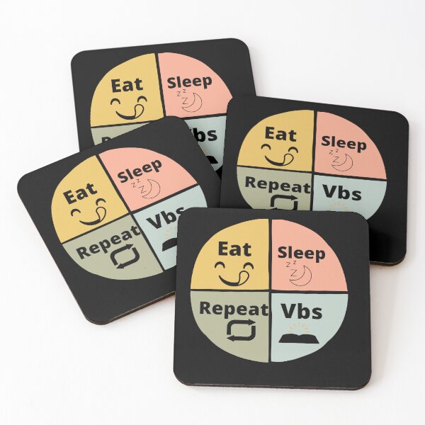 Item preview, Eat Sleep Vbs Repeat designed and sold by Artistusha.
