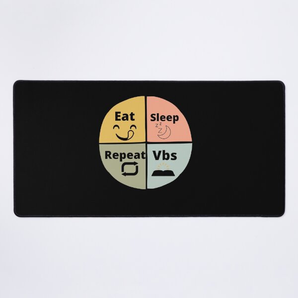 Item preview, Eat Sleep Vbs Repeat designed and sold by Artistusha.