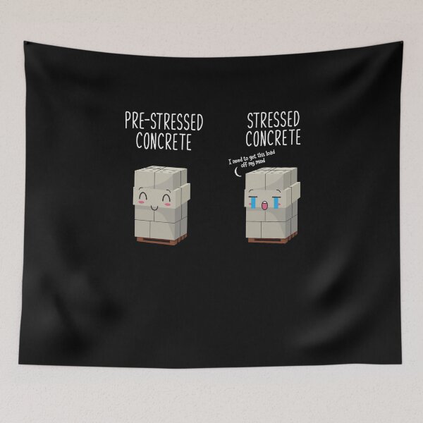 Item preview, Concrete Finisher Concrete Mixer Prestressed Concrete Pun designed and sold by ShopTheStyle.