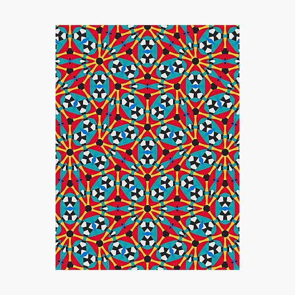Item preview, Heartening and Audacious Sunshiny-Colored Regular Pattern 104 designed and sold by Shape-And-Color.