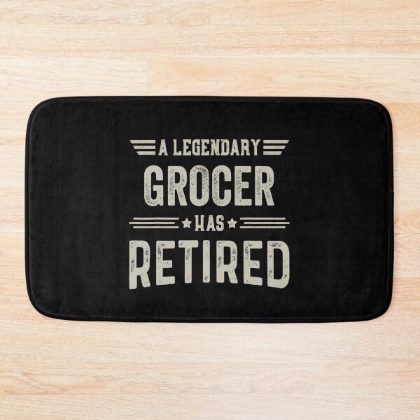 Item preview, The Legendary grocer Has Retired T Shirt, grocer Retirement Party Gift, Legend, Retiring Birthday Christmas Gift designed and sold by xlnv.