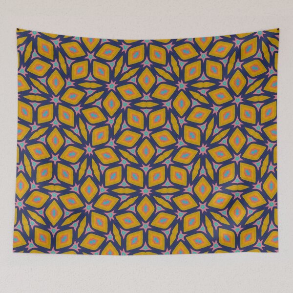 Item preview, Heartening and Audacious Sunshiny-Colored Regular Pattern 107 designed and sold by Shape-And-Color.