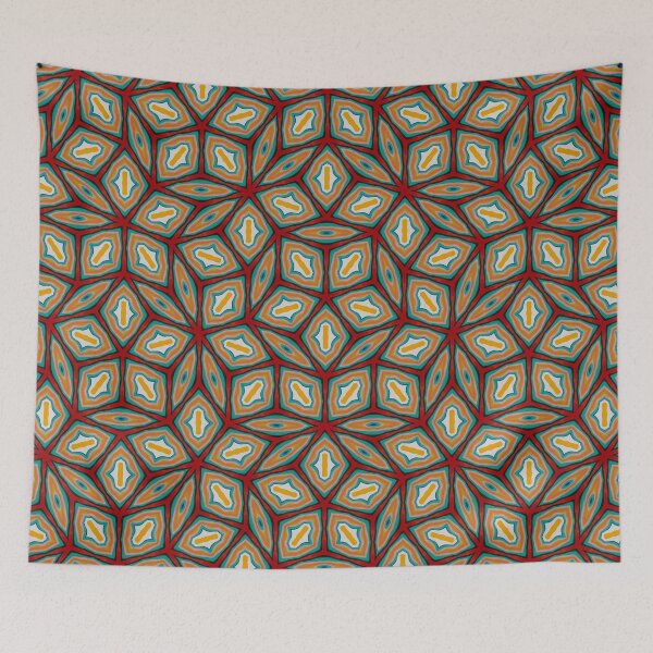 Item preview, Heartening and Audacious Sunshiny-Colored Regular Pattern 108 designed and sold by Shape-And-Color.