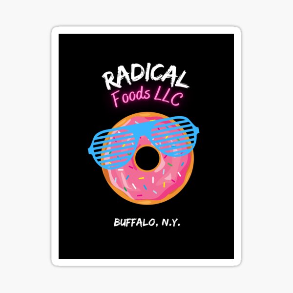 Stickers & Magnets - Big Doughnut Buffalo Sticker