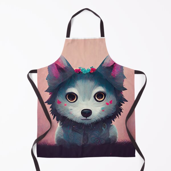 Item preview, Be Strong As A Wolf Cute Colorful Kawaii No Text designed and sold by MattsMultiverse.