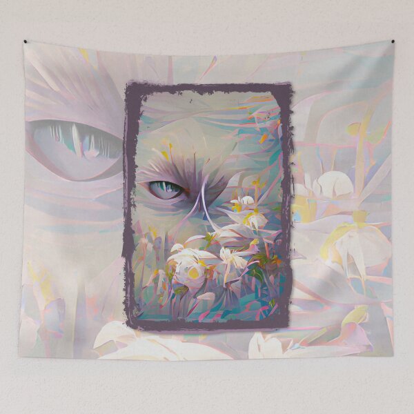 Item preview, Abstract Strange Flowers designed and sold by tabemisa.