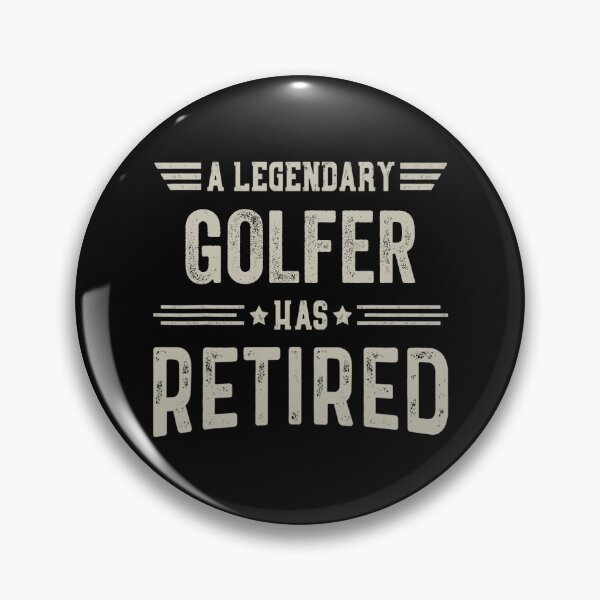 Item preview, The Legendary golfer Has Retired T Shirt, golfer Retirement Party Gift, Legend, Retiring Birthday Christmas Gift designed and sold by xlnv.