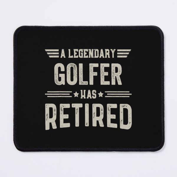 Item preview, The Legendary golfer Has Retired T Shirt, golfer Retirement Party Gift, Legend, Retiring Birthday Christmas Gift designed and sold by xlnv.