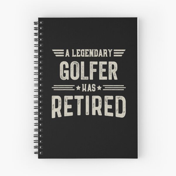 Item preview, The Legendary golfer Has Retired T Shirt, golfer Retirement Party Gift, Legend, Retiring Birthday Christmas Gift designed and sold by xlnv.