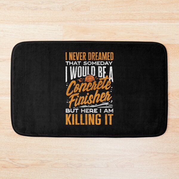 Item preview, Concrete Finisher Concrete Mixer Quote designed and sold by ShopTheStyle.