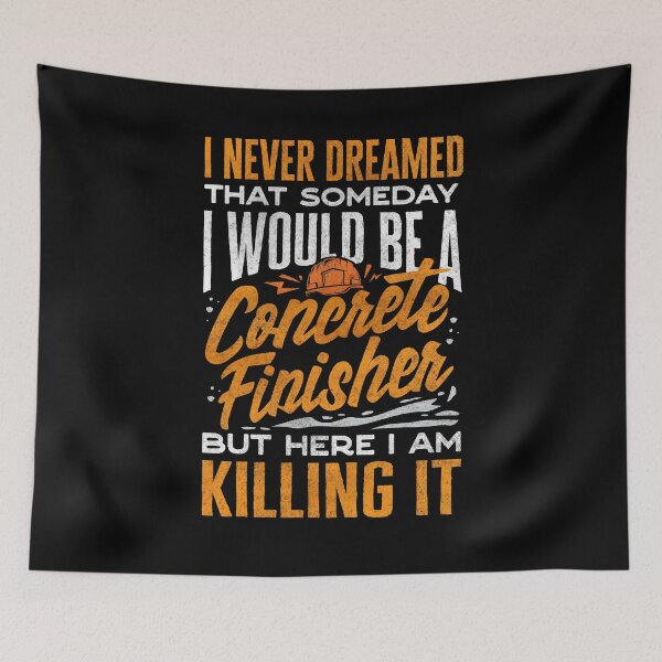 Item preview, Concrete Finisher Concrete Mixer Quote designed and sold by ShopTheStyle.