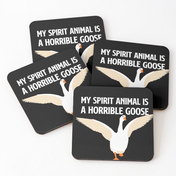 Item preview, My Spirit Animal is a Horrible Goose Honk Honk  designed and sold by ragbarcensag.