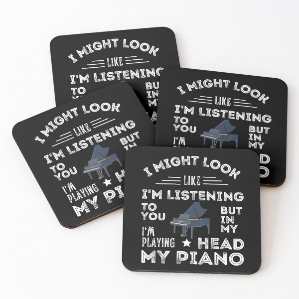 Item preview, I Might Look Like I'M Listening To You But In My Head I'M Playing My Piano For Funny Pianist designed and sold by Funwithmusic.