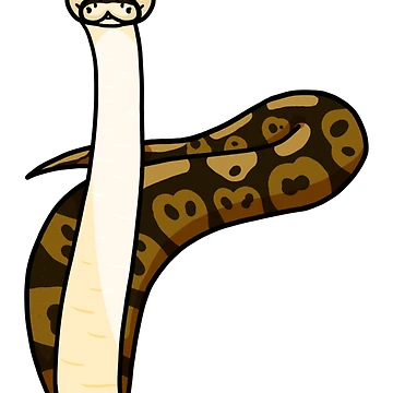 Artwork thumbnail, Ball Python Scoping by HeckinGoodVinyl