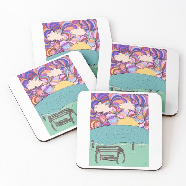 Item preview, sunset on the lake designed and sold by janesjunkdrawer.