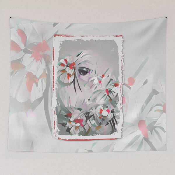 Item preview, Abstract Strange Flowers designed and sold by tabemisa.