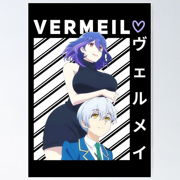 Vermeil In Gold - Kinsou no Vermeil - Vermeil pout Sticker for Sale by  CELevenson