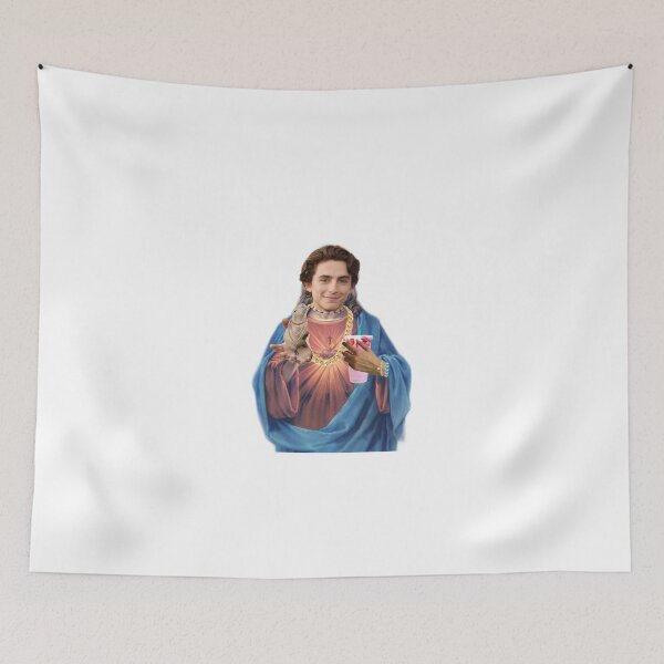 Item preview, Swaggy Timothée Chalamet Jesus Holding Capybara designed and sold by Typical-Turd.