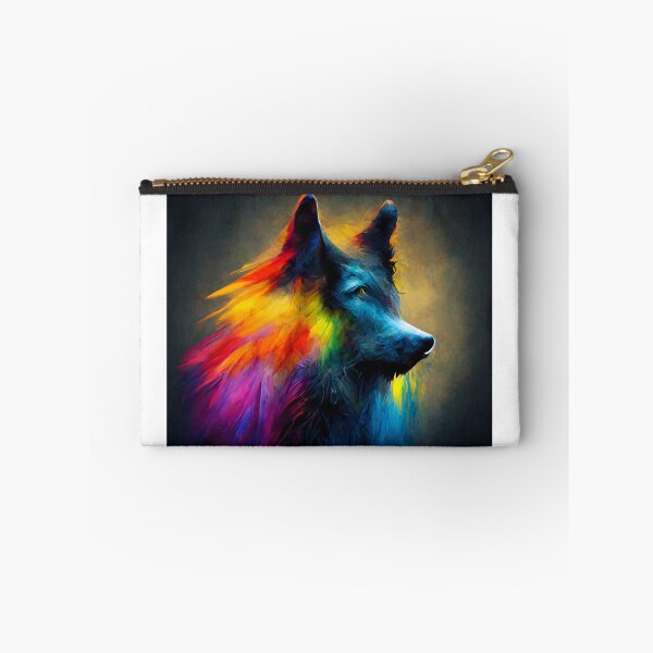 Item preview, Be Strong As A Wolf Colorful Photorealistic No Text designed and sold by MattsMultiverse.