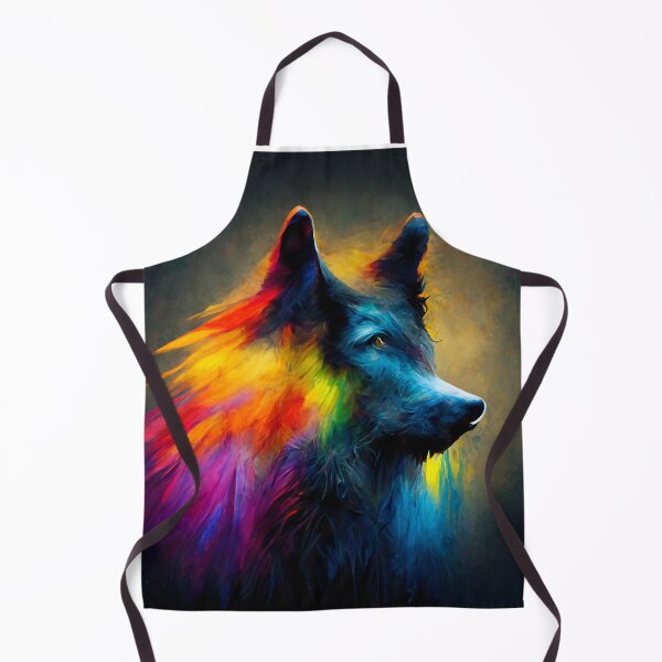 Item preview, Be Strong As A Wolf Colorful Photorealistic No Text designed and sold by MattsMultiverse.