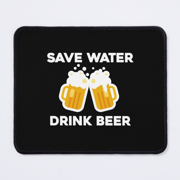 Item preview, Save Water - Drink Bier! designed and sold by miragreetings.