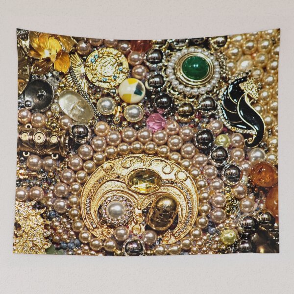 Item preview, Treasure Trove Jewels Gold Gemstones Pearls  designed and sold by worldways.