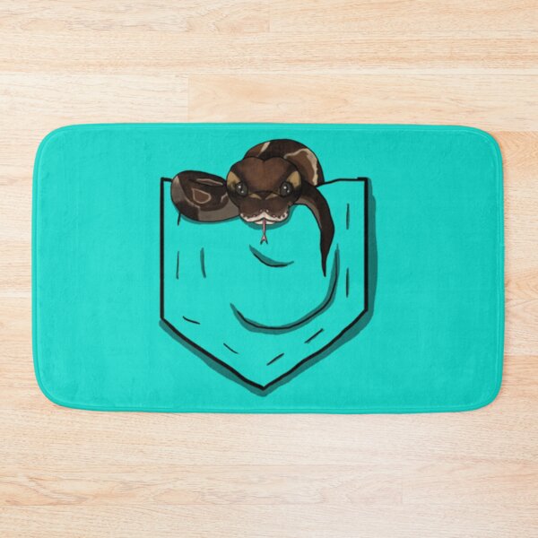 Item preview, Ball Python in Pocket   designed and sold by HeckinGoodVinyl.