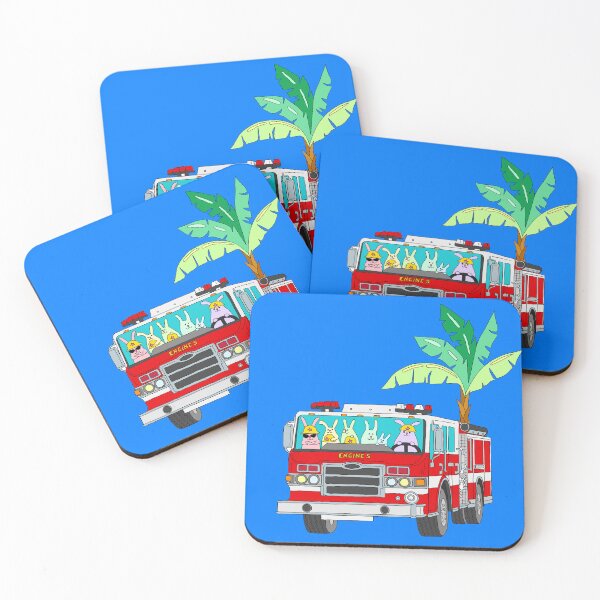 Item preview, Bunny Fire Fighters designed and sold by m-lapino.