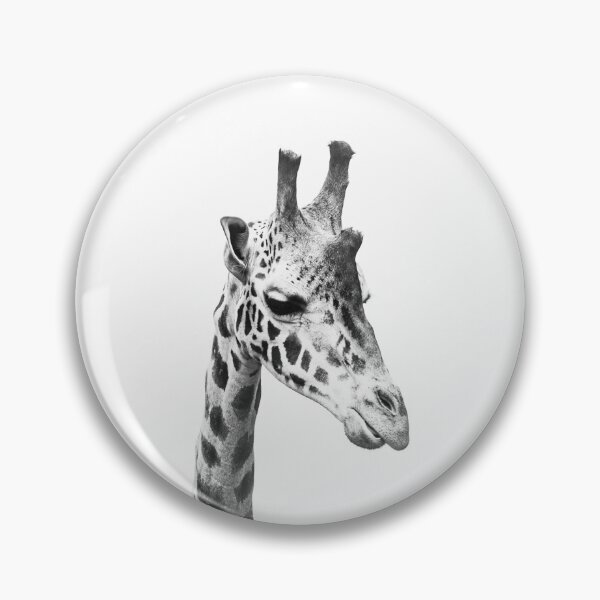 Item preview, Happy black and white giraffe designed and sold by PaulMac900.