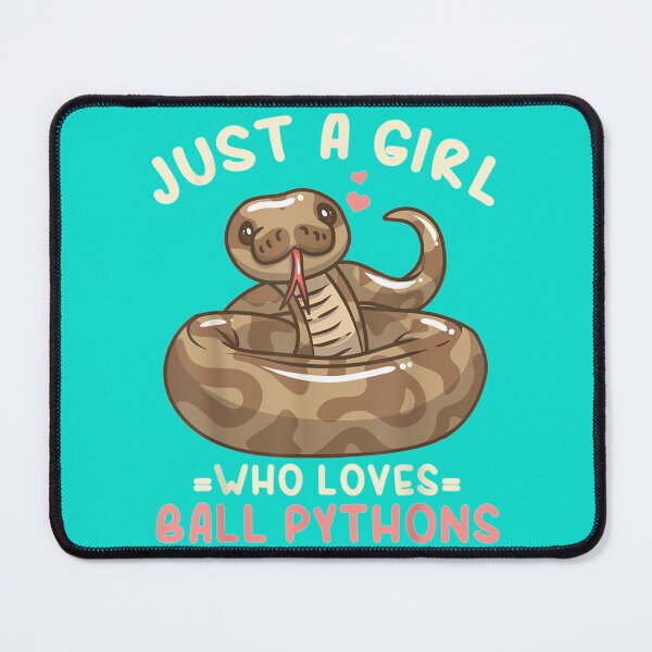 Item preview, Ball Python Just A Girl Who Loves Ball Pythons  Long Sleeve  designed and sold by HeckinGoodVinyl.