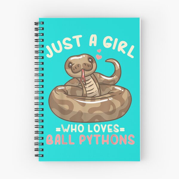 Item preview, Ball Python Just A Girl Who Loves Ball Pythons  Long Sleeve  designed and sold by HeckinGoodVinyl.