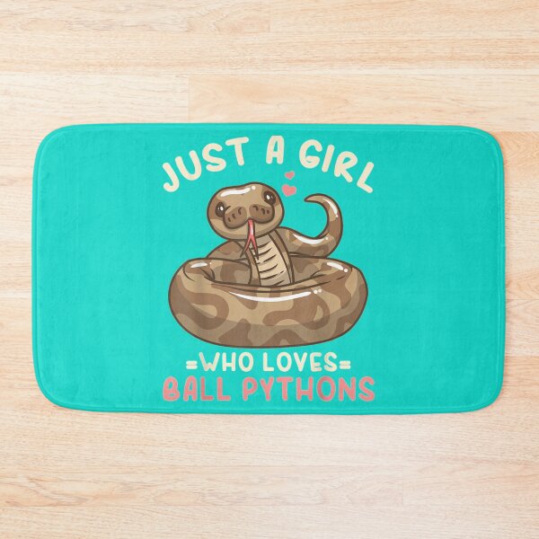 Item preview, Ball Python Just A Girl Who Loves Ball Pythons  Long Sleeve  designed and sold by HeckinGoodVinyl.