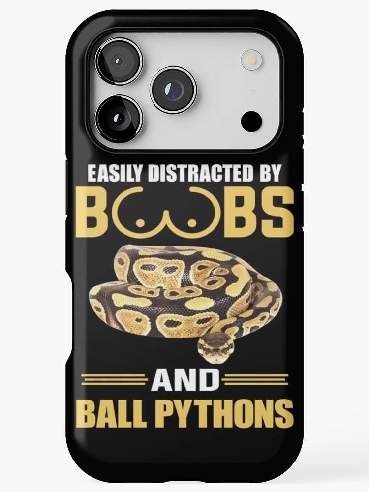 Thumbnail 1 of 4, iPhone Case, Ball python lovers designed and sold by HeckinGoodVinyl.